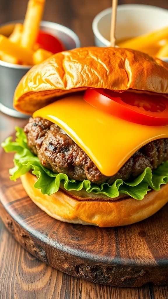Steamed Cheeseburger