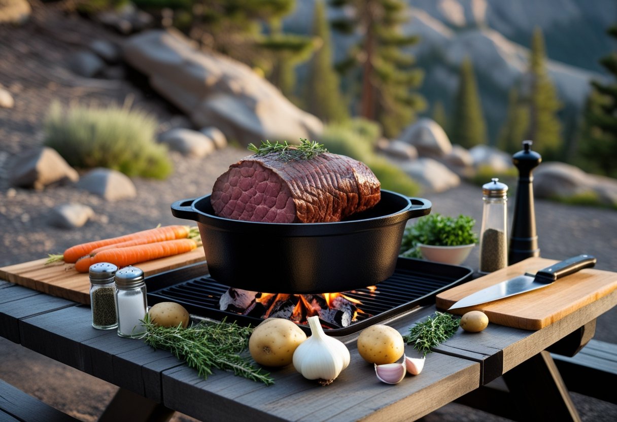 Camp Fire Pot Roast