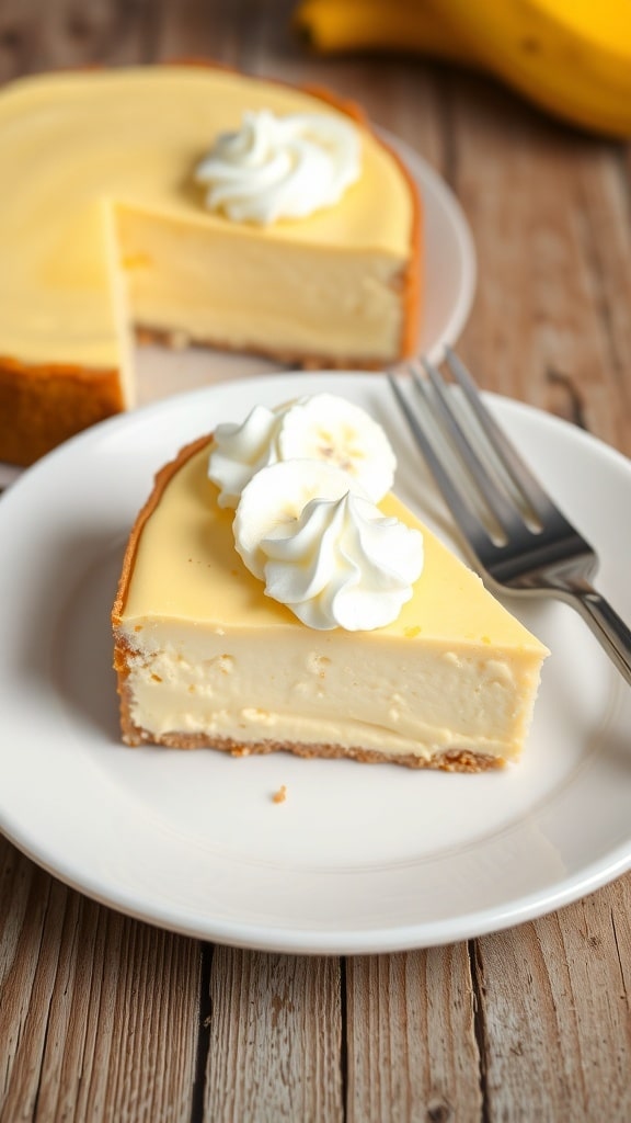 Banana Cream Cheesecake