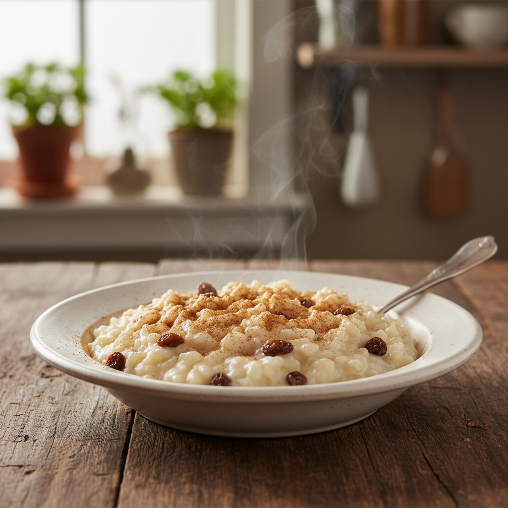Crock Pot Rice Pudding