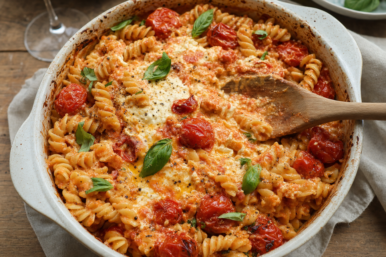 Baked Feta Pasta